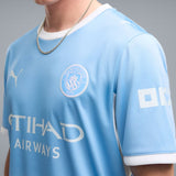 PUMA Manchester City Men's Home Stadium 2026/27 Jersey Light Blue Crest