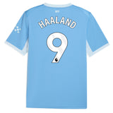 PUMA Manchester City Men's Home Stadium 2026/27 Jersey w/ Haaland #9  Light Blue Back