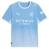 PUMA Manchester City Men's Home Stadium 2026/27 Jersey w/ Haaland #9  Light Blue Front