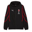 PUMA Men's AC Milan 2024/25 Prematch Woven Jacket Black/Red Front