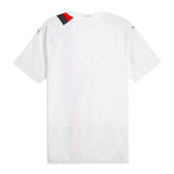 PUMA Men's AC Milan 2023/24 Authentic Away Jersey White/Grey Back