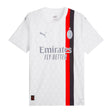 PUMA Men's AC Milan 2023/24 Authentic Away Jersey White/Grey Front