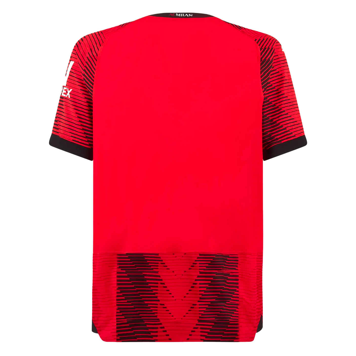 PUMA Men's AC Milan 2023/24 Authentic Home Jersey Red/Black Back