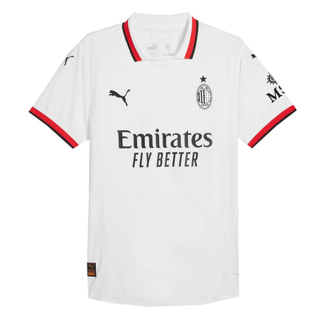 PUMA Men's AC Milan 2024/25 Authentic Away Jersey White/Red Front