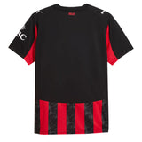 PUMA Men's AC Milan 2025/26 Home Jersey Red/Black Back