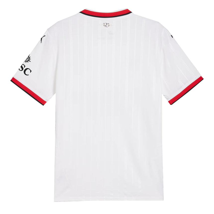 PUMA Men's AC Milan Away Jersey 2024/25 White/Red Back