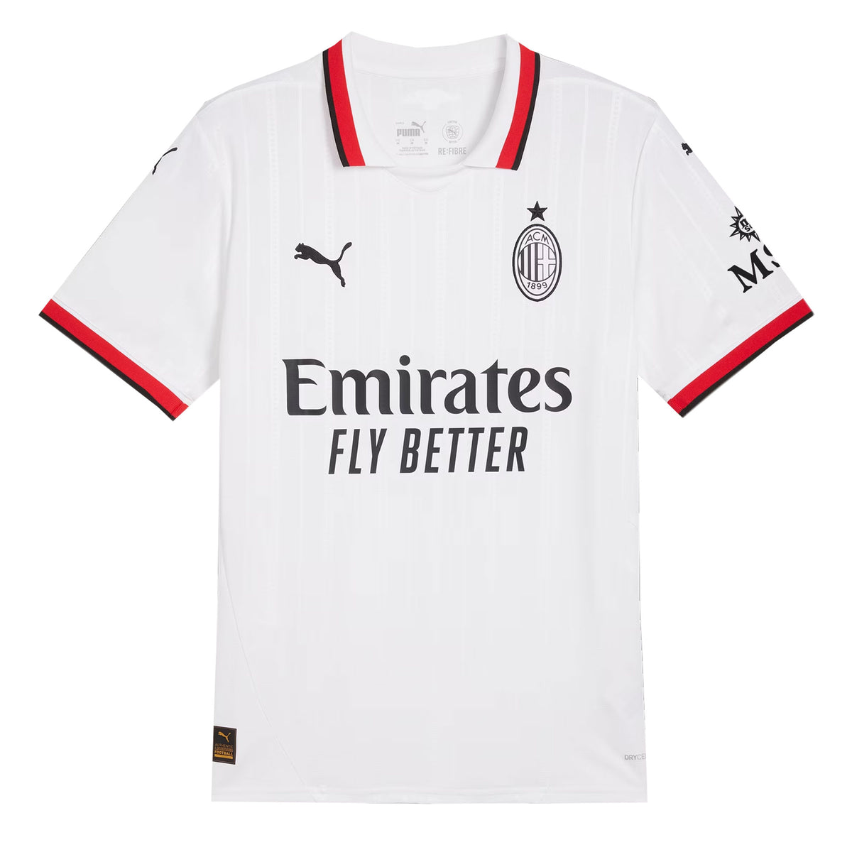 PUMA Men's AC Milan Away Jersey 2024/25 White/Red – Azteca Soccer