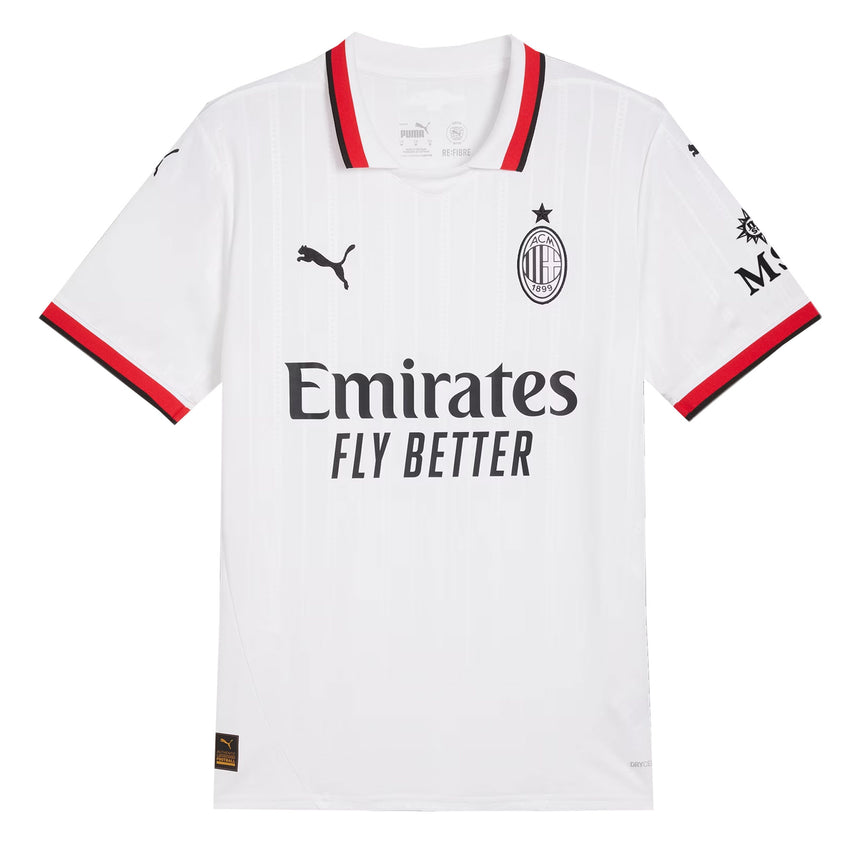 PUMA Men's AC Milan Away Jersey 2024/25 White/Red Front