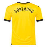 PUMA Men's Borussia Dortmund 2023/24 Home Jersey Yellow/Black