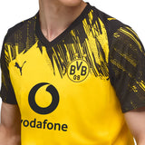 PUMA Men's Borussia Dortmund 2025/26 Home Jersey Yellow/Black Crest