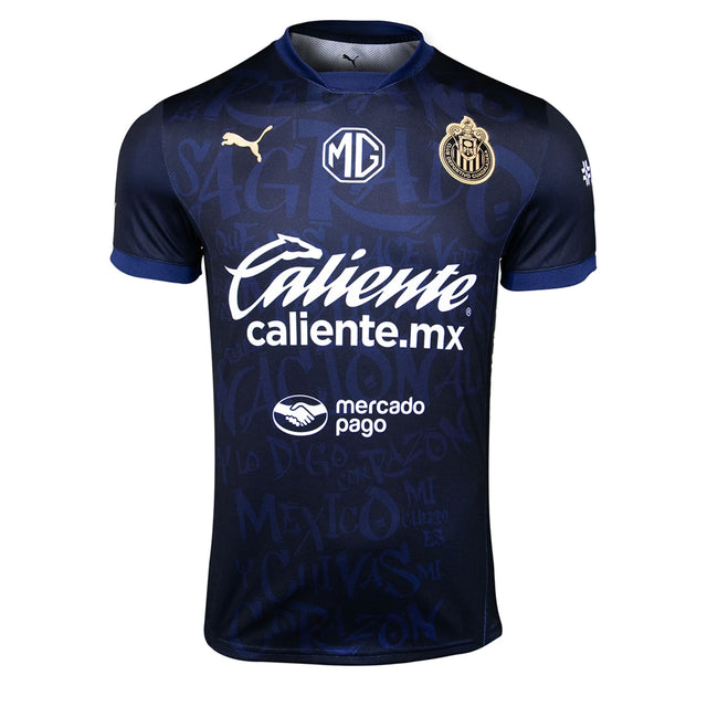 PUMA Men's Chivas De Guadalajara 2024/25 Third Jersey Navy/White Front