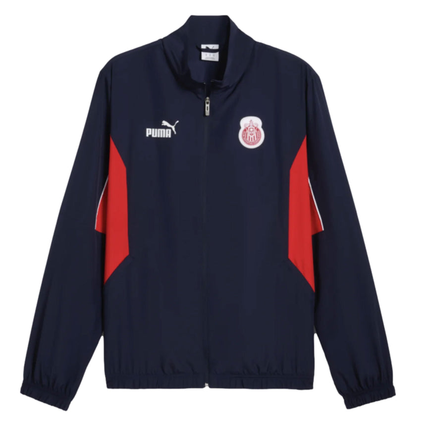 PUMA Men's Chivas De Guadalajara 2025/26 Full-Zip Jacket Navy Front