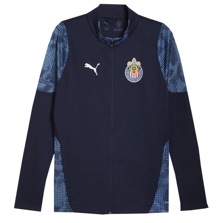 PUMA Men's Chivas De Guadalajara 2025/26 Training Jacket Navy Front