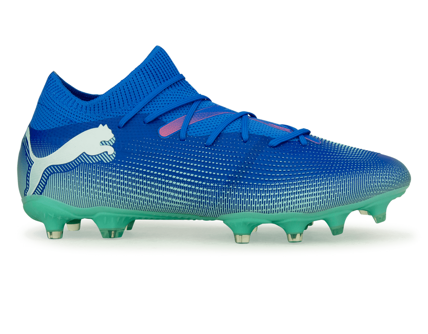 PUMA Men's Future 7 Match FG/AG Bluemazing/White