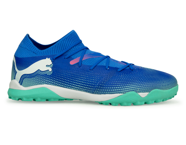 PUMA Men's Future 7 Match TT TF Bluemazing/White – Azteca Soccer