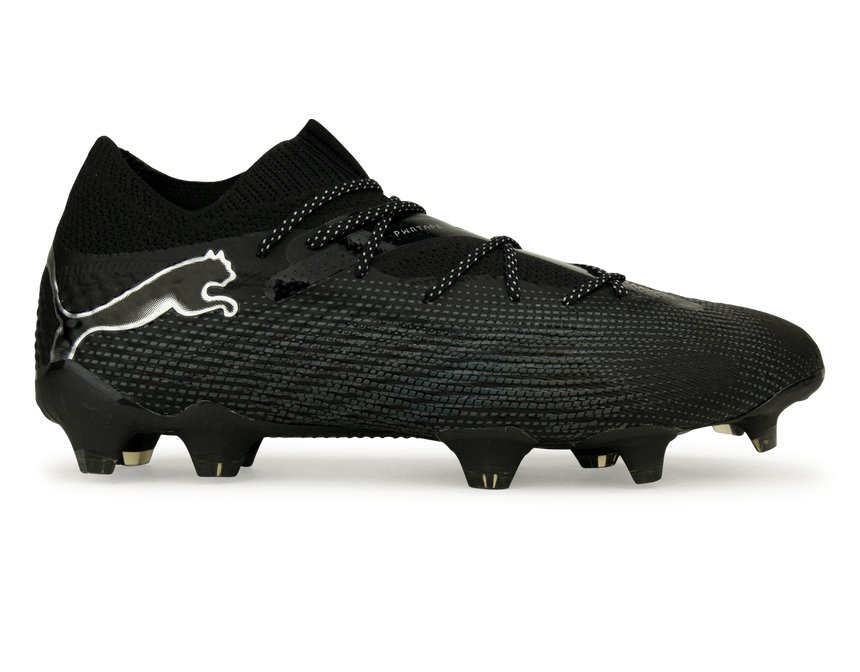 PUMA Men's Future 7 Ultimate FG/AG Black/Silver