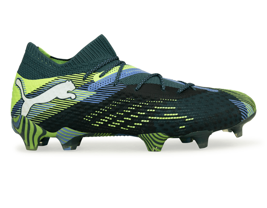 PUMA Men's Future 7 Ultimate FG/AG Gray Skies/Puma White