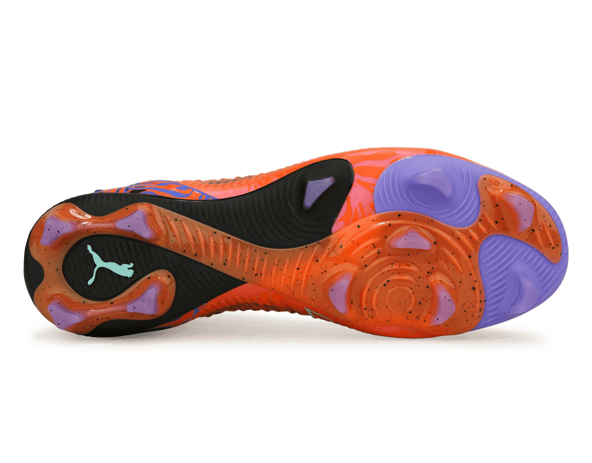 PUMA Men's Future 8 Ultimate Creativity FG Orange/Amethyst Sole
