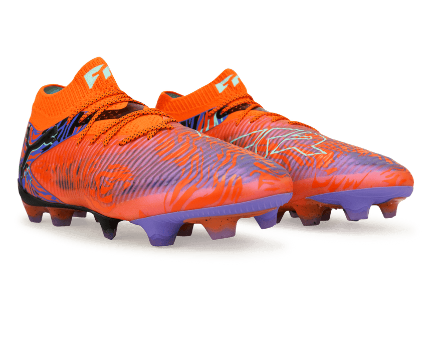 PUMA Men's Future 8 Ultimate Creativity FG Orange/Amethyst Together