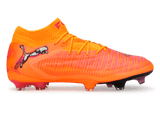 PUMA Men's Future 8 Ultimate FG Heat Fire/PUMA Black/Ravish