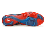 PUMA Men's Future 8 Ultimate PlayMakers FG Red/Black/Ultra Blue Soleplate