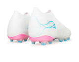PUMA Men's Future 9 Pro FG/AG White Heel