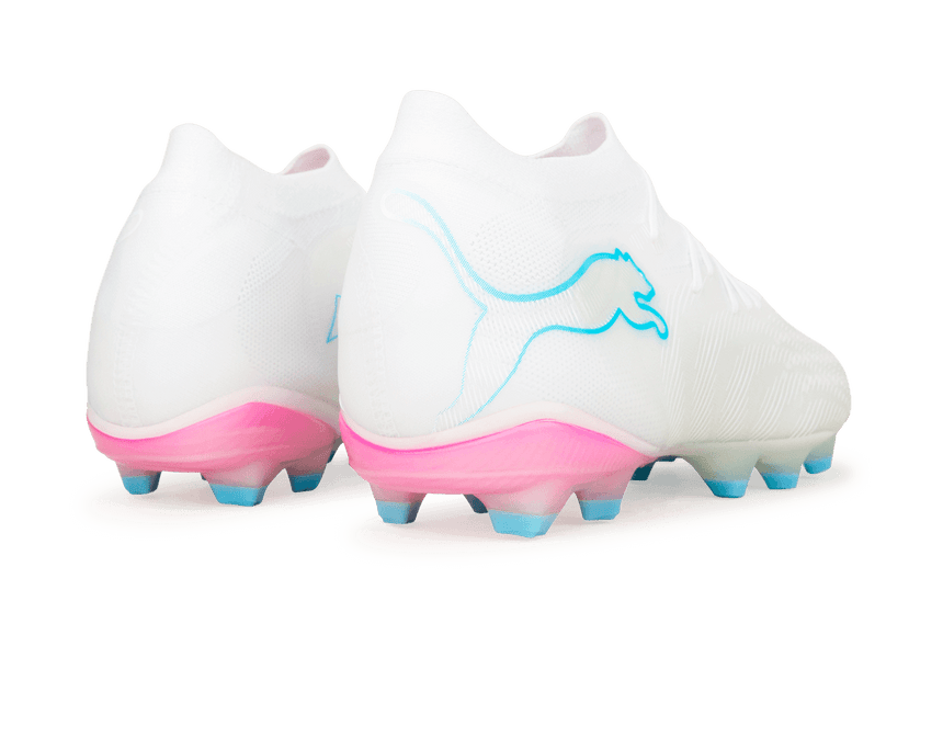 PUMA Men's Future 9 Pro FG/AG White Heel