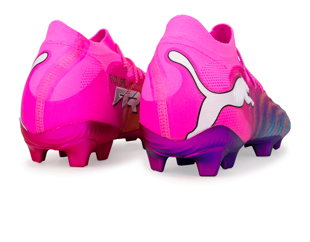 PUMA Men's Future 9 Ultimate FG Poison Pink/Sun Stream – Azteca Soccer