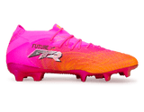PUMA Men's Future 9 Ultimate FG Poison Pink/Sun Stream Side