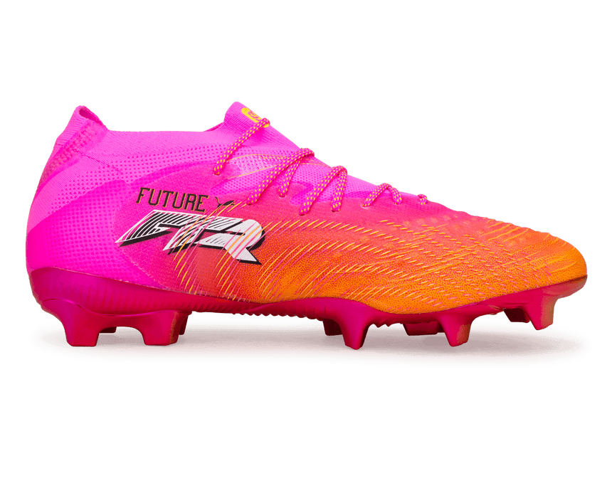 PUMA Men's Future 9 Ultimate FG Poison Pink/Sun Stream Side