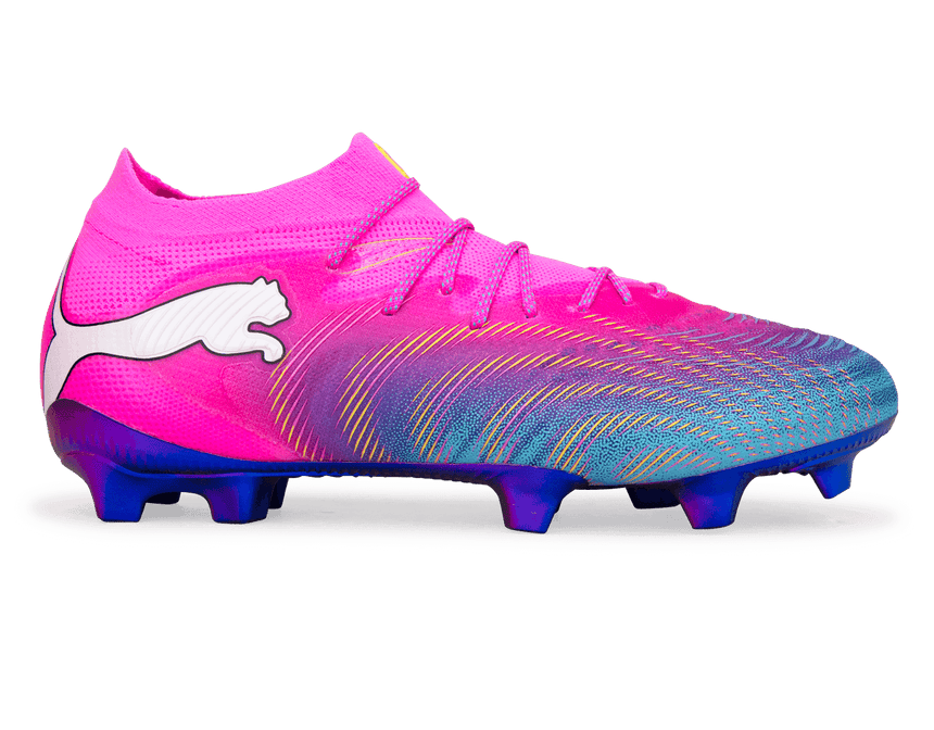 PUMA Men's Future 9 Ultimate FG Poison Pink/Sun Stream