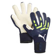 PUMA Men's Future Pro Goalkeeper Hybrid Gloves Navy/Green Both