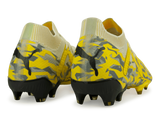 PUMA Men's Future Ultimate FG/AG Gray/Yellow Rear