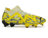 PUMA Men's Future Ultimate FG/AG Gray/Yellow