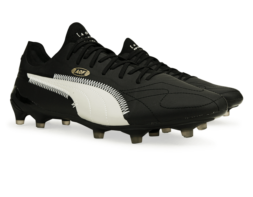 PUMA Men's King Ultimate AOF FG/AG Black/White Together