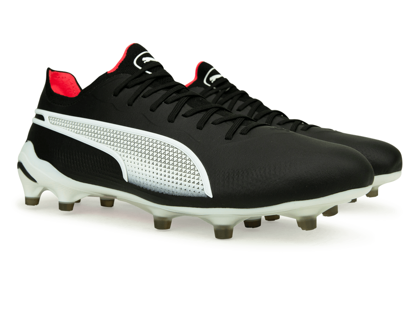 PUMA Men's King Ultimate FG/AG Black/White Together