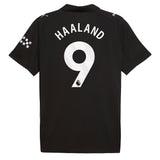 PUMA Men's Manchester City 2025/26 Away Jersey w/ Haaland #9 Printing Back