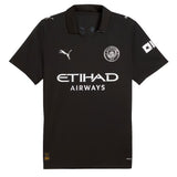 PUMA Men's Manchester City 2025/26 Away Jersey w/ Haaland #9 Printing Front