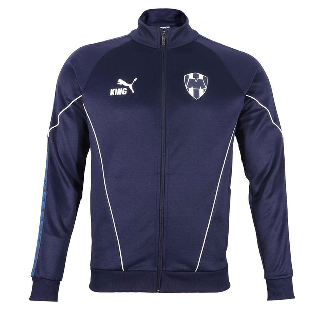 PUMA Men's Monterry King Anthem Jacket Navy/White Front