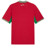 PUMA Men's Morocco Home World Cup 2026 Jersey Red/Victory Gold Back
