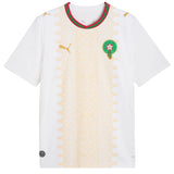 PUMA Men's Morocco World Cup 2026 Away Jersey White/Victory Gold Front
