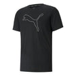 Puma Men's Performance Cat Tee Black/White Front