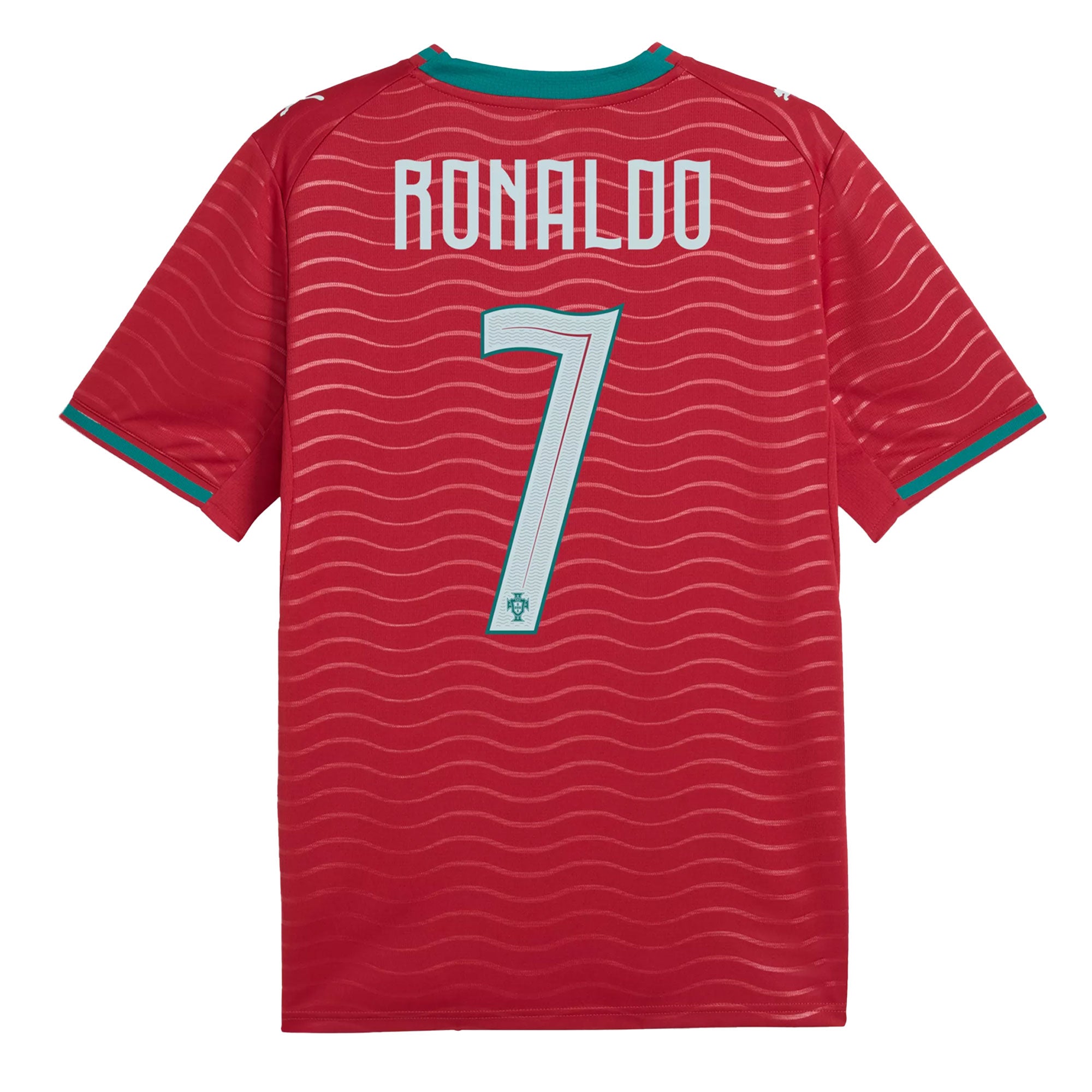 PUMA Portugal Men's Home Stadium Soccer Jersey w/ Ronaldo #7 World