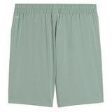 PUMA Men's Tad Essentials 7" Woven Shorts Green Back