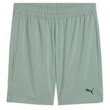 PUMA Men's Tad Essentials 7" Woven Shorts Green Front
