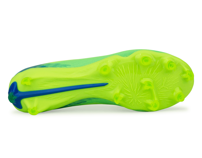 PUMA Men's Ultra 5 Match FG/AG Fizzy Apple/Puma White Sole