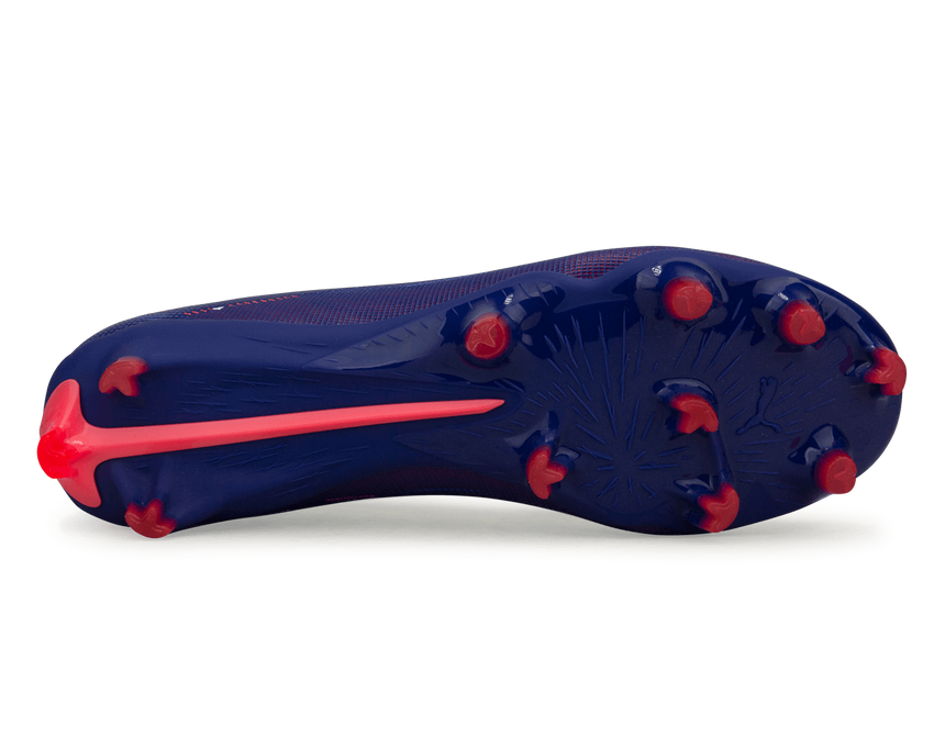 PUMA Men's Ultra 5 Match FG/AG Lapis Lazuli/White Sole