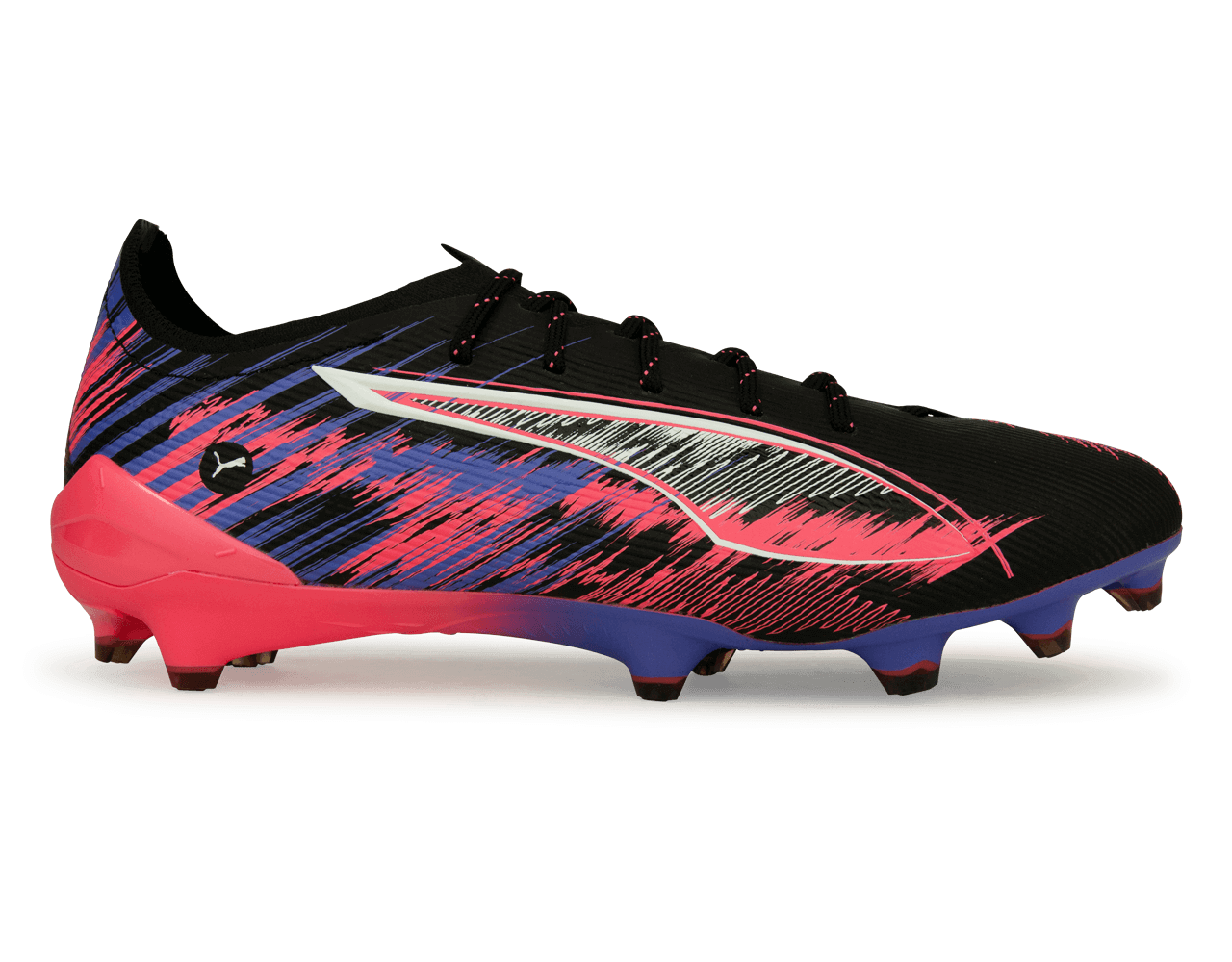 PUMA Men's Ultra 5 Ultimate F1 FG Black/Sunset Glow