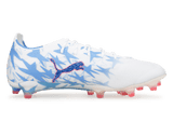 PUMA Men's Ultra 6 Match KIDSUPER x CP FG/AG White/Blue Side