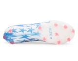 PUMA Men's Ultra 6 Match KIDSUPER x CP FG/AG White/Blue Sole